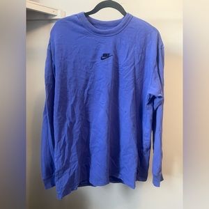 Purple Nike Long sleeve